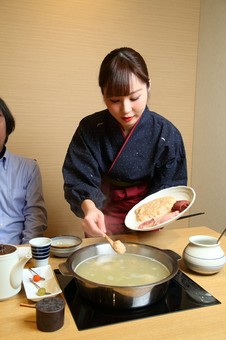 水炊きを1口ひとくちをより美味しく楽しむ