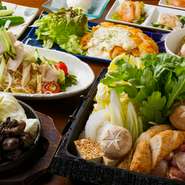 忘新年会コース♪30名様以上で貸切可！もちろんカップル、ご家族でも♪詳しくはコース料理をご覧下さい⭐︎