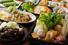 コスパ最高！鶏すき鍋もついた当店自慢の大満足コースです♪