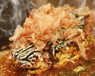 Japanese Style Pancake Include Vegetables,Beef & Sea Food