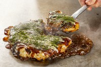 Japanese Style Pancake Include Pork
