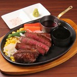 脂肪少なめで肉質は柔らかくあっさりとした味わい。