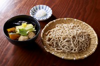 冷たいそば

