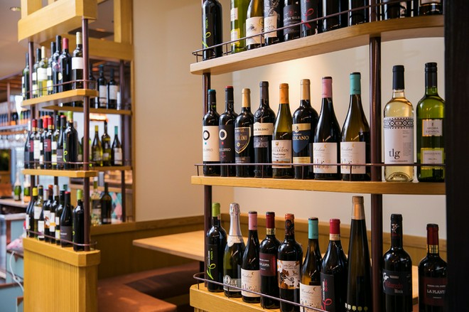 ワインにこだわっている