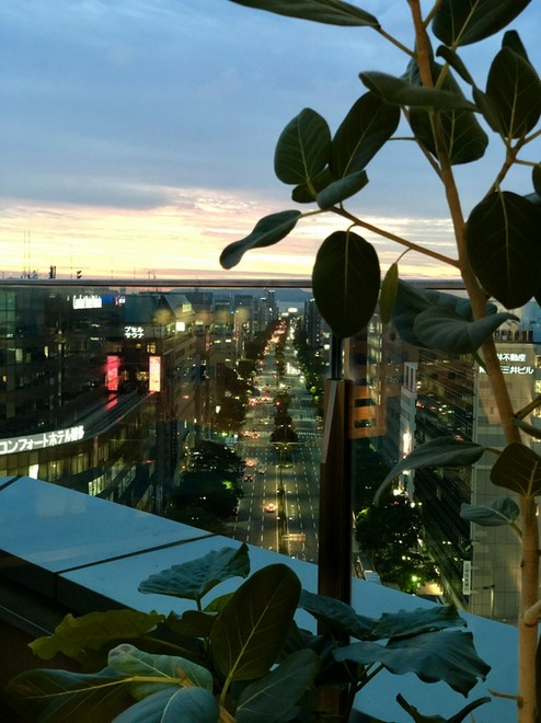 テラス席がある