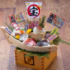 大黒天（刺身宝舟盛り）