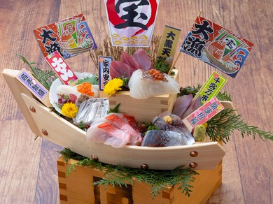 大黒天（刺身宝舟盛り）