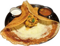 （Small）919円（税込）
マサラドーサにチーズを加えた納得の美味しさ