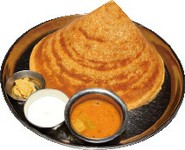（Small）749円（税込）
コーングリッツの香味炒めが入った通好みのドーサ