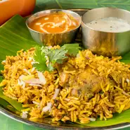 インド式スパイシーパエリア。
