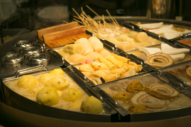 Chicken dashi Oden Samon in Nagoya Station, Aichi - SAVOR JAPAN