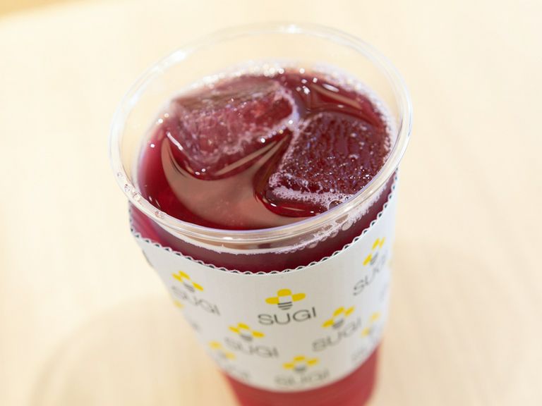 飲みやすくて、爽やかな印象が残る一杯『ブルーベリー（ホット／アイス）』