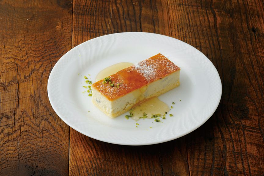 ゴルゴンゾーラのチーズケーキ
