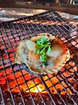 殻付きホタテ　～バター醤油焼き～