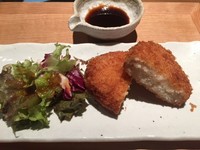 北海道産のジャガイモを使用したコロッケ。別格の甘さをご堪能ください。