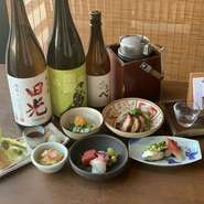 9月限定！
飲み放題には季節の日本酒を含む季コースだけの特別メニューをご用意。
