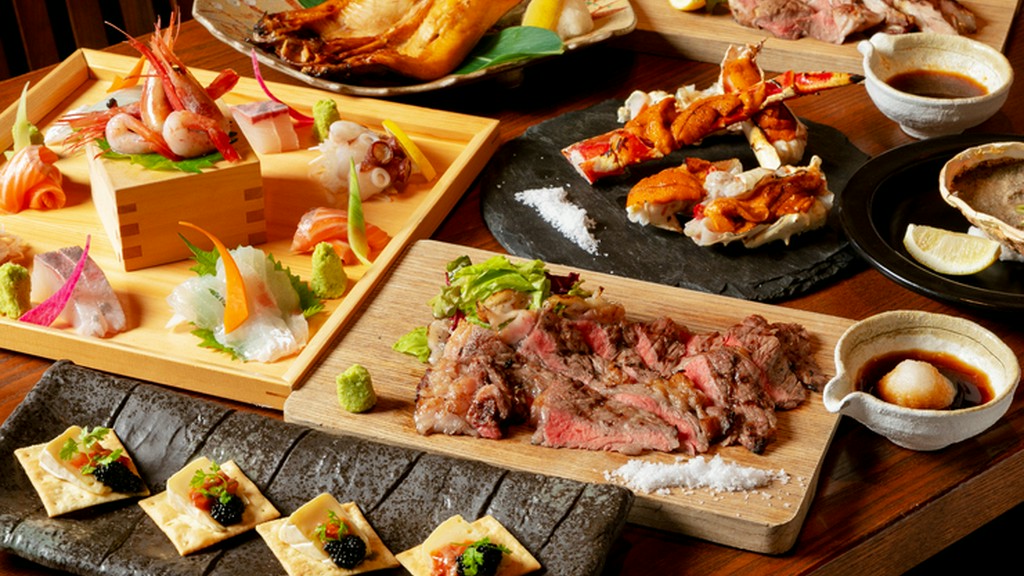 斬新な盛り付けやその時々に変わる季節の食材を選りすぐり