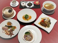 ハイグレードなランチコース。
お祝いや接待などのビジネス利用にも最適です。