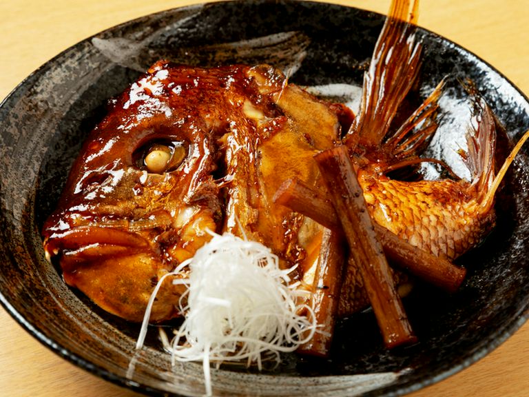 鯛のあら炊き