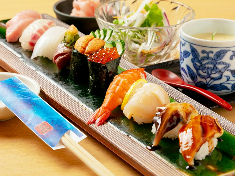 素材よし・鮮度よし・味よし。三拍子揃った旬を味わう『上寿司』