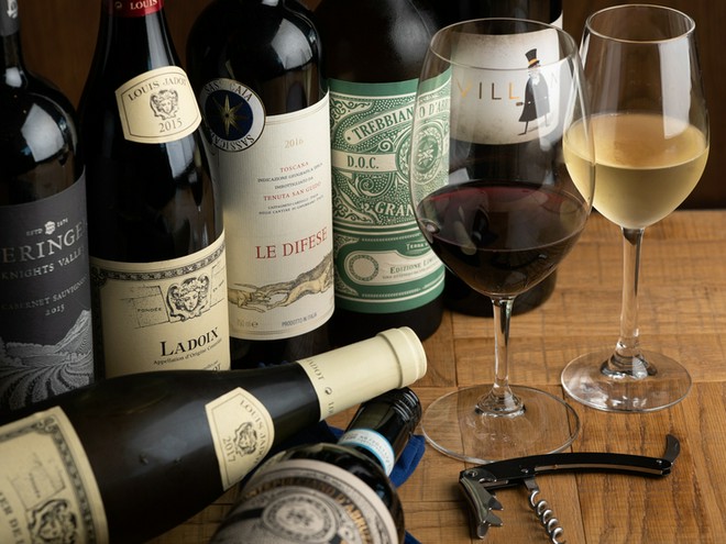 ワインにこだわっている