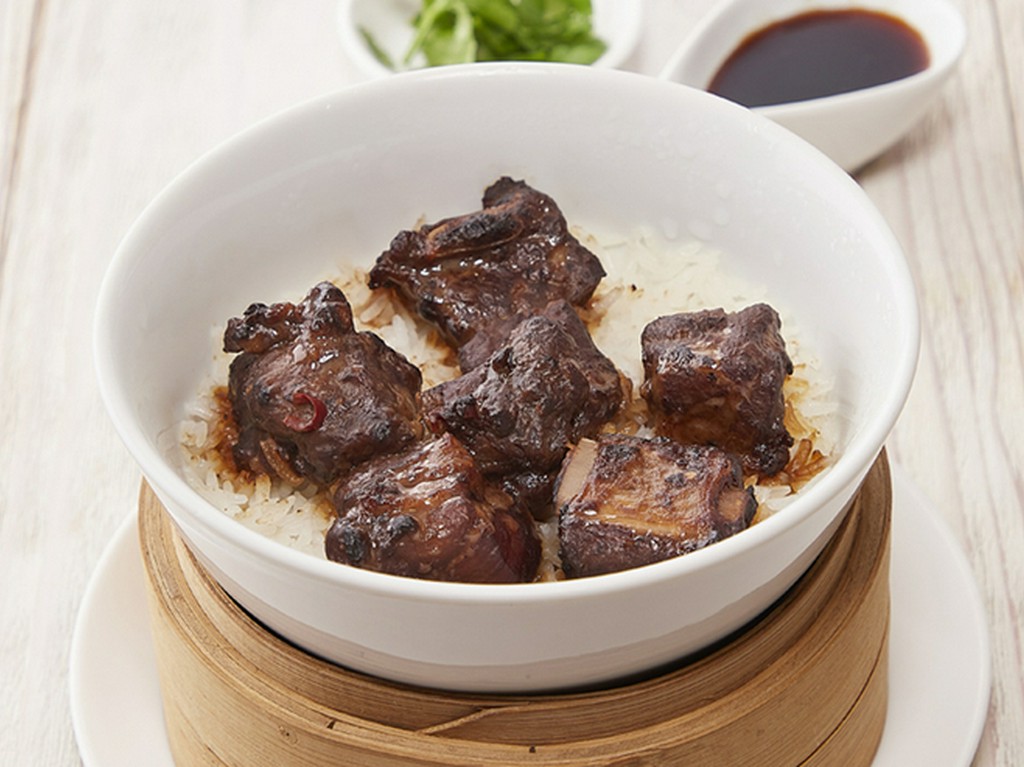 豆鼓排骨の蒸しご飯　