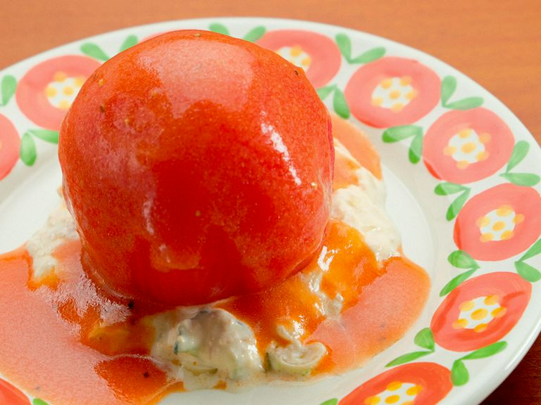 まるごとトマトサラダ