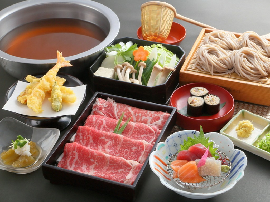 創業当時から愛され続ける看板メニュー『そばしゃぶ』