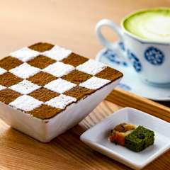 種類豊富な和風デザート。素敵な午後のひとときにぴったり