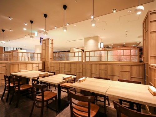 友人や家族との食事に。リラックスしながら過ごせる店