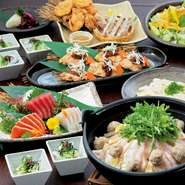 豊富な宴会コースをご用意しておりますので、忘年会にも最適です。
ご予約お待ちしております。