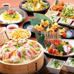 季節の味覚とわんの人気メニュー！旨味たっぷりの三元豚を蒸ししゃぶで堪能　キムチ鍋も選べます
