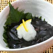 ほたるいかの黒造り