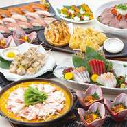 【北海道料理を愉しむ】季節の味覚が満載。春夏秋冬の味わいをお楽しみ下さい。