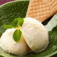 バニラアイス