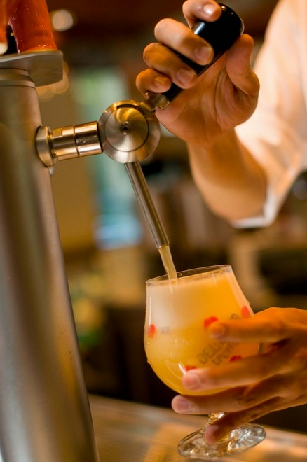 ビールにこだわっている