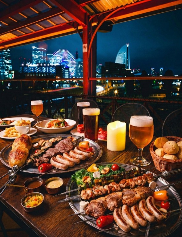 デートでのご利用に最適な料理とドリンクの数々