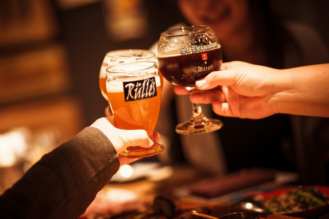 ビールにこだわっている