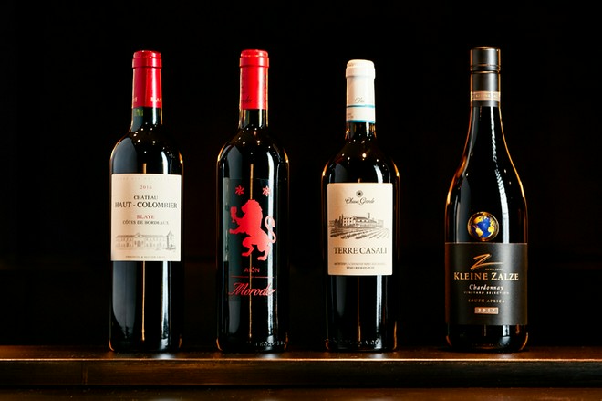 ワインにこだわっている