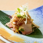 大分の郷土料理。漬け込むのではなく和えて作っています。
