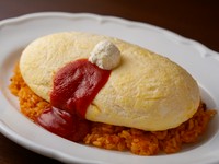 フワフワ柔らか、シンプルでおいしいオムライス『スフレ卵のオムライス』