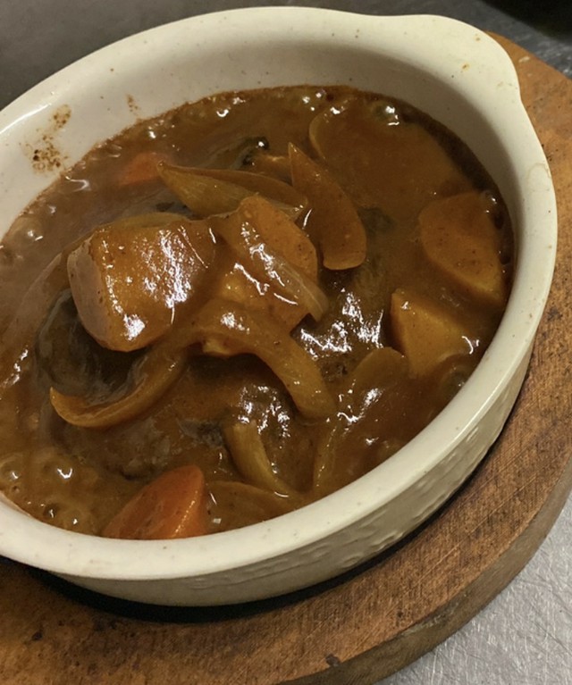 ビーフシチューハンバーグ