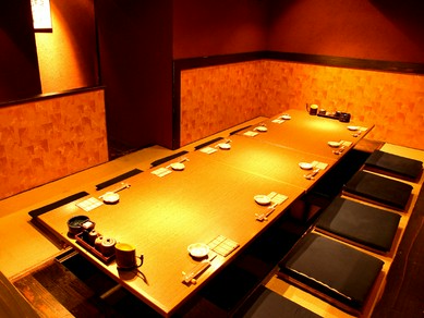落ち着いた個室は女子会でのご利用にも