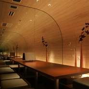 合コン、女子会に大人気。半個室席