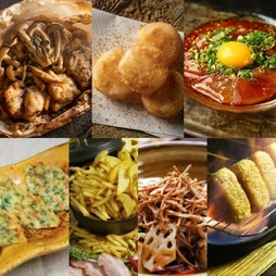 若鶏の包み焼き、焼き握り椀など、お酒と一緒にも愉しむ事ができ、食事としても満足のゆくコースの登場です