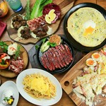 人気のお肉グリル５種盛り合わせを中心に、GOOD MEAT STOCKの魅力をいっぱいに詰め込んだオススメコース！