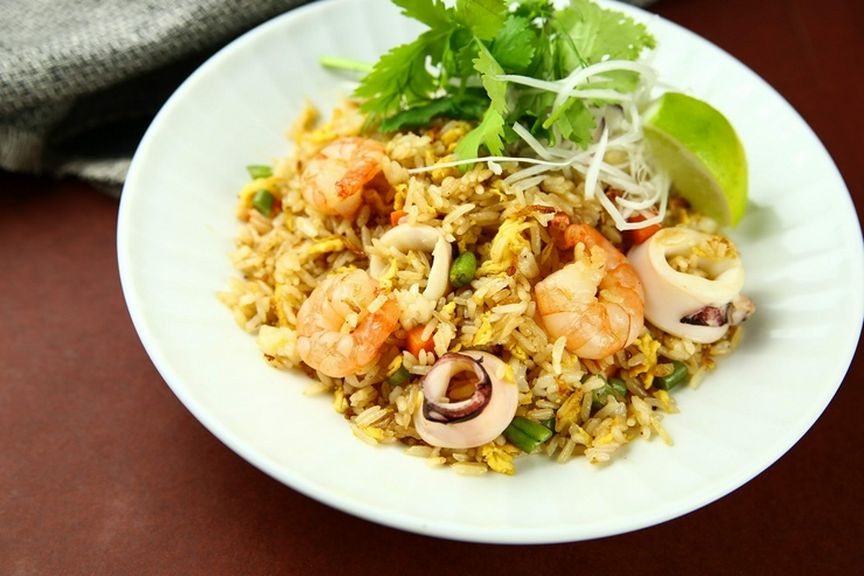 贅沢シーフードナシゴレン