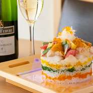 SNSで人気急上昇中の寿司ケーキ!!
※個室確約のプランとなります。