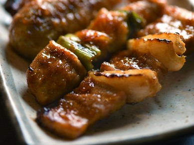 炭焼き　香ばしい自慢の焼鳥