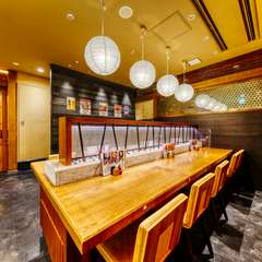 気軽に座れるカウンター席